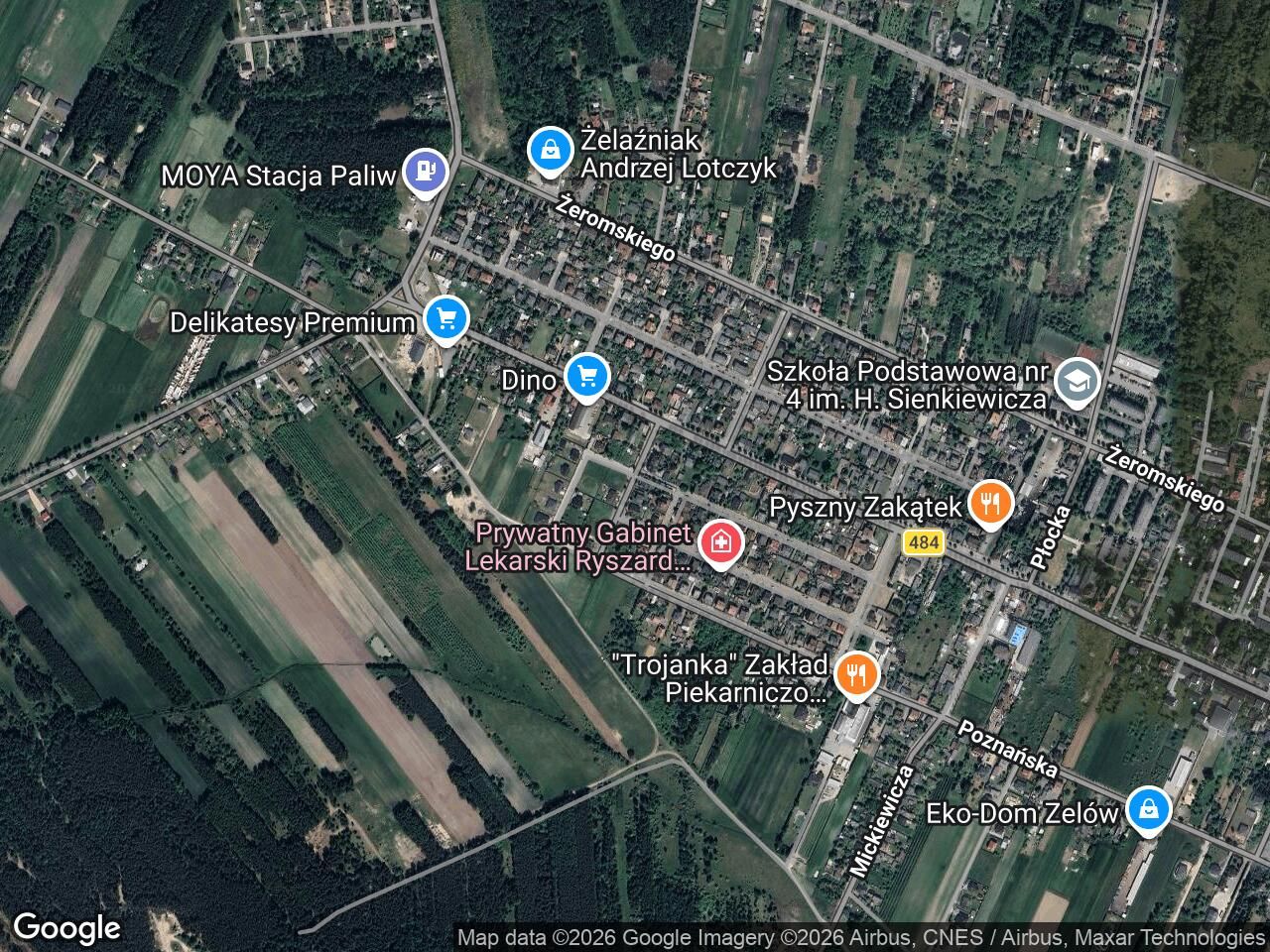 Działka budowlana Zelów, ul. Władysława Łokietka. Zdjęcie 1