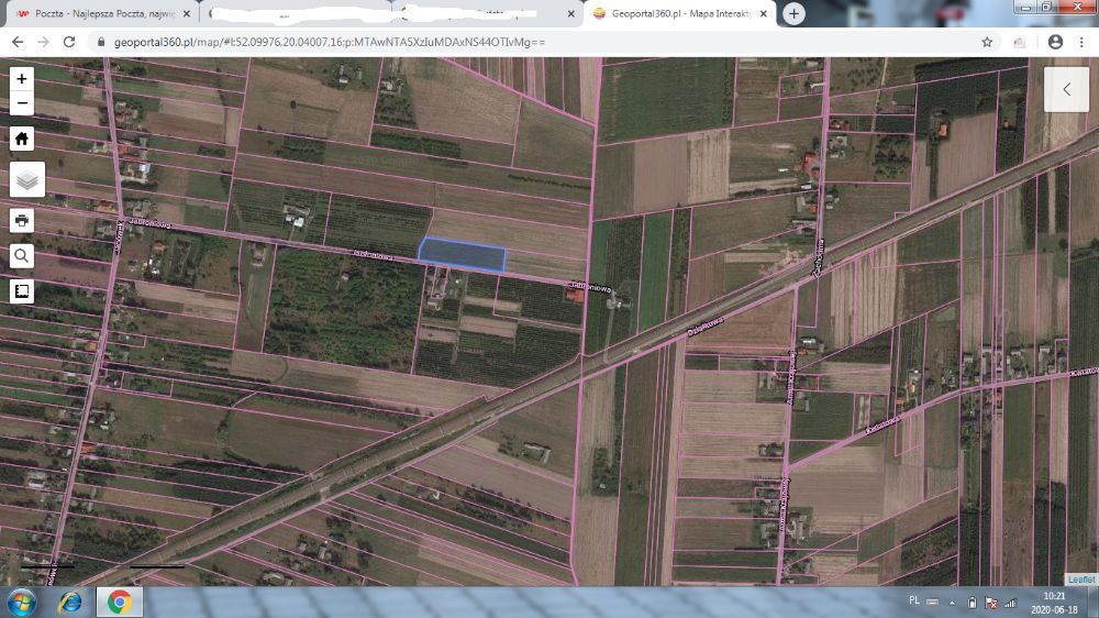 Działka budowlana Mysłaków, ul. Jabłoniowa. Zdjęcie 4