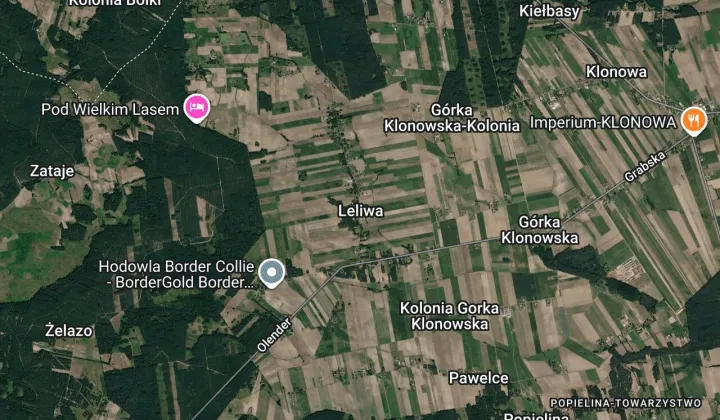 Działka rolna Leliwa