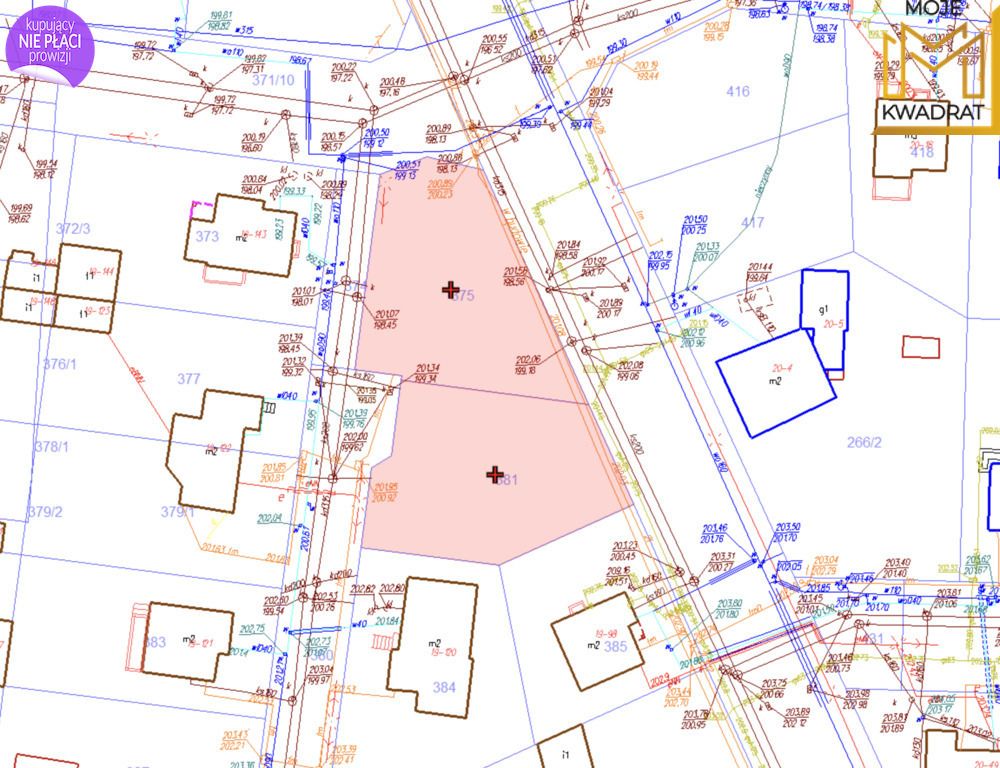 Działka budowlana Bełchatów Grocholice, ul. Powstańców 1863 r.. Zdjęcie 1