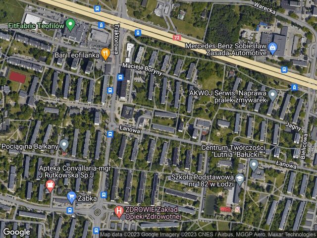 Mieszkanie 2-pokojowe Łódź Bałuty, ul. Łanowa. Zdjęcie 1