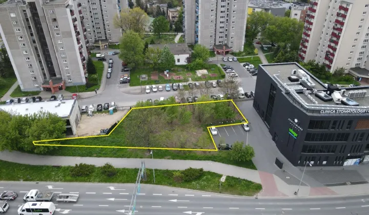 Działka inwestycyjna Kraków Czyżyny, ul. Franciszka Wężyka