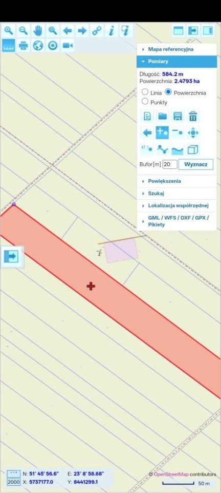 Działka Horodyszcze, bez pośrednika - 2,47 ha - 310 000 zł