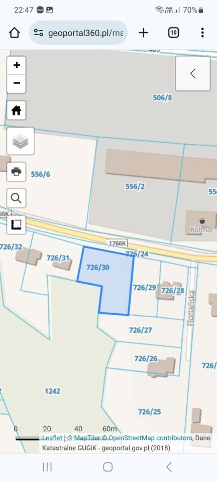 Działka budowlana Tomice, ul. Floriańska. Zdjęcie 2