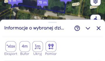 Działka rolna Rysie