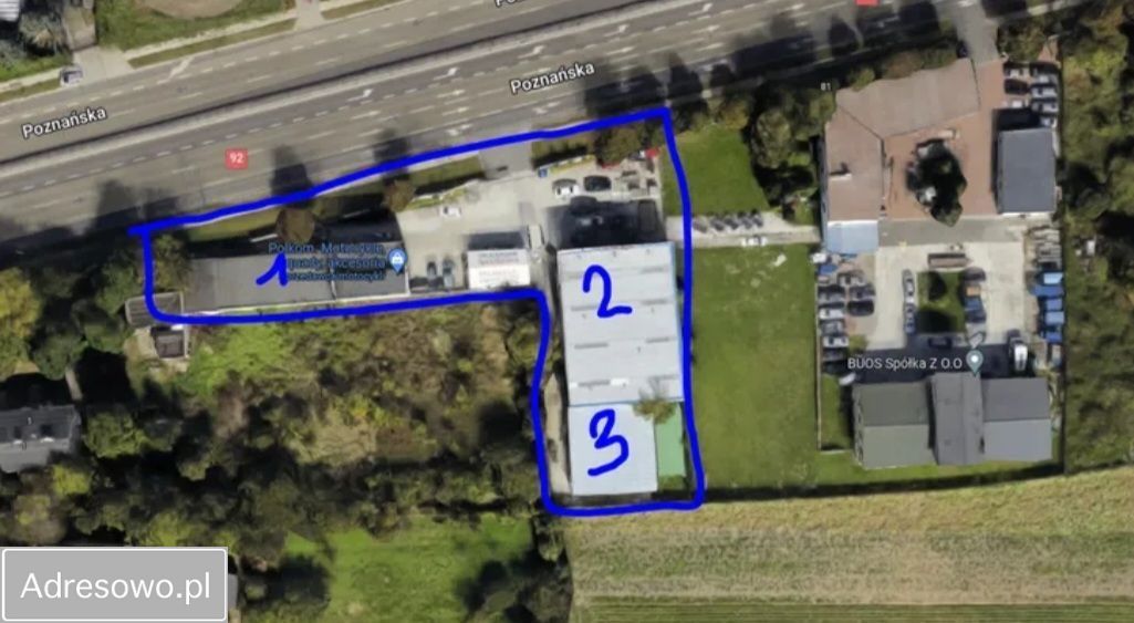 Hala/magazyn Bronisze. Zdjęcie 2