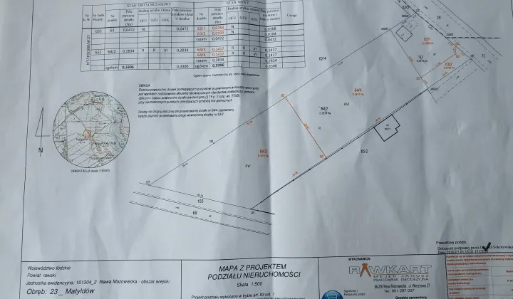 Działka budowlana Matyldów