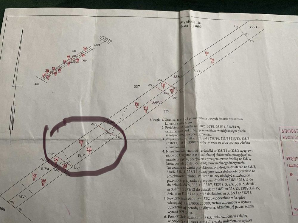 Działka budowlana Siodła