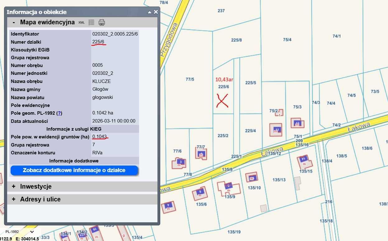 Działka budowlana Klucze. Zdjęcie 5