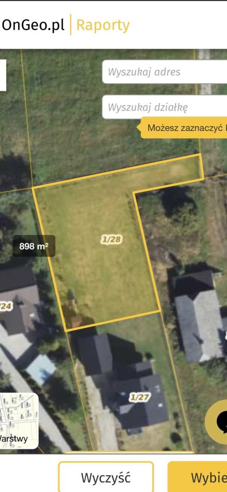 Działka budowlana Terespol Pomorski, ul. Polna