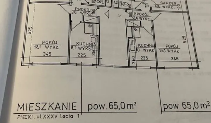 Mieszkanie 3-pokojowe Piecki, os. Osiedle Lawendowe