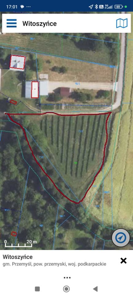 Działka rolna Witoszyńce. Zdjęcie 6