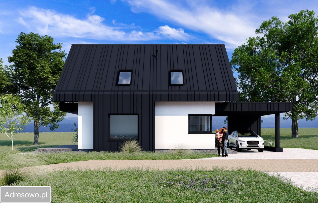 dom wolnostojący, 4 pokoje Czarny Dunajec, ul. Kolejowa. Zdjęcie 2