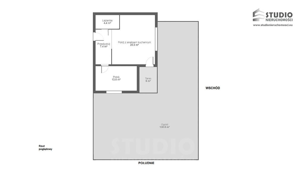 Mieszkanie 2-pokojowe Kraków Prądnik Biały, ul. Józefa Chełmońskiego. Zdjęcie 14