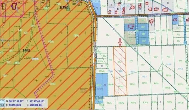 Działka rolna Siewierz Sulików, ul. Zagłębiowska