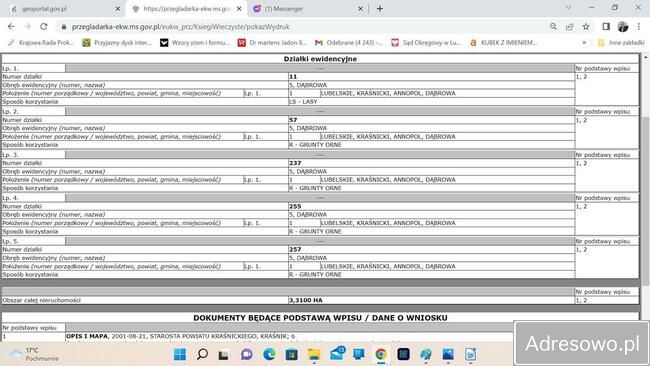 Działka siedliskowa Dąbrowa. Zdjęcie 6
