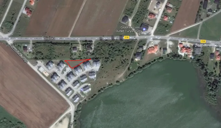 Działka inwestycyjna Chwaszczyno, ul. Kaszubska Droga