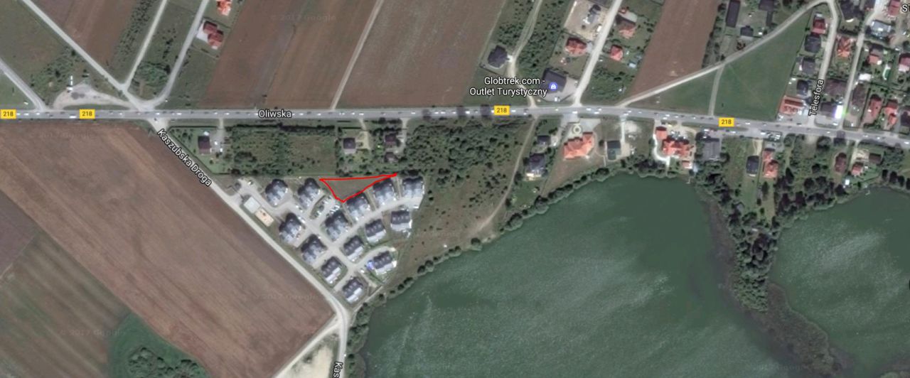 Działka inwestycyjna Chwaszczyno, ul. Kaszubska Droga
