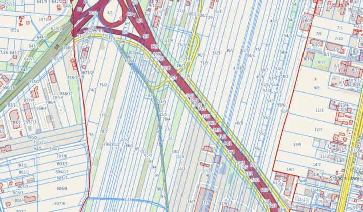 Działka inwestycyjna Sękocin Stary