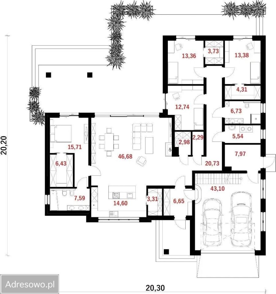 dom wolnostojący, 9 pokoi Chylice. Zdjęcie 16