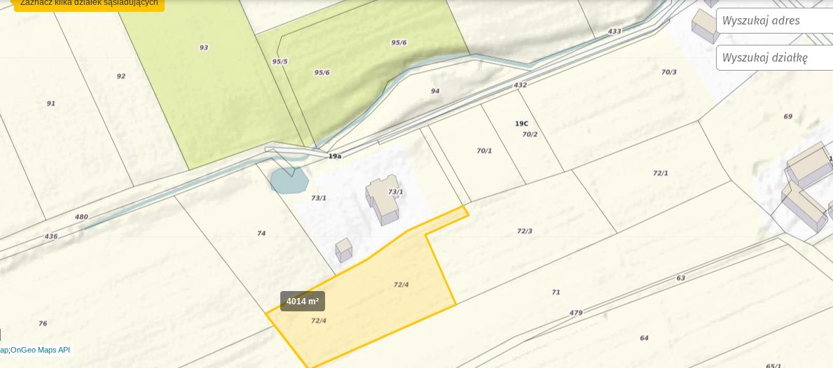 Działka budowlana Starków. Zdjęcie 3