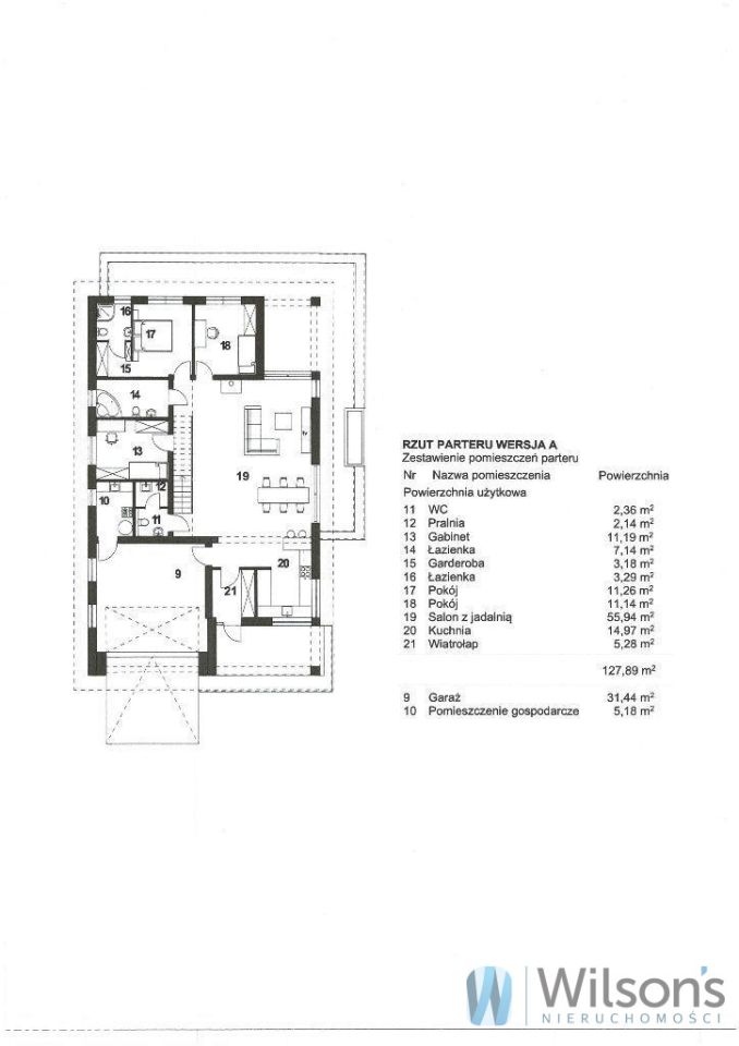 dom wolnostojący, 7 pokoi Osieck. Zdjęcie 15