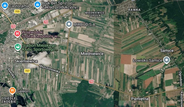 Działka rolna Miedniewice
