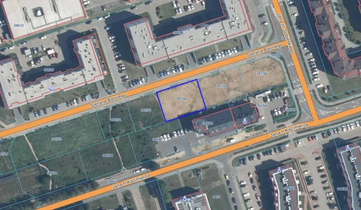 Działka inna Biała Podlaska, ul. Stefana Batorego