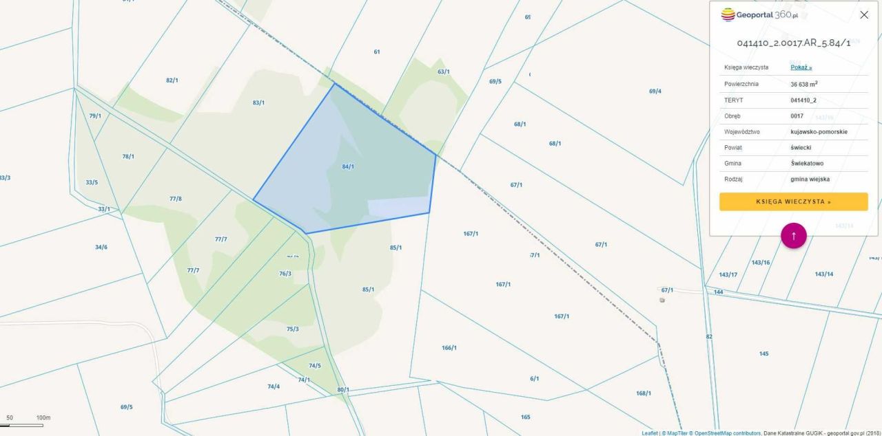 Działka inwestycyjna Korytowo. Zdjęcie 2