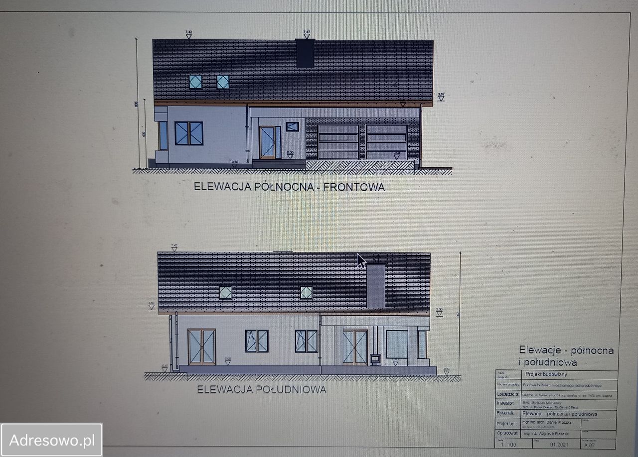 dom wolnostojący, 5 pokoi Liszyno, ul. Wawrzyńca Sikory. Zdjęcie 2