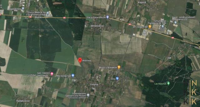 Działka inwestycyjna Wróblowice, ul. Wróblowicka. Zdjęcie 1