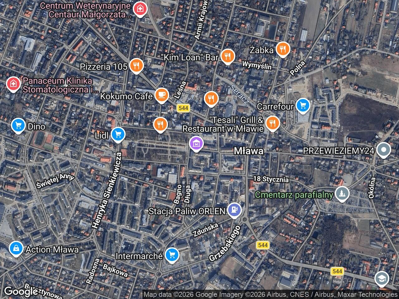 Mieszkanie 4-pokojowe Mława Centrum, ul. 3 Maja. Zdjęcie 1