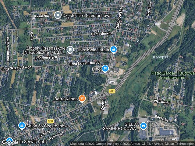 Działka budowlana Częstochowa Stradom, ul. Rezerwistów. Zdjęcie 1