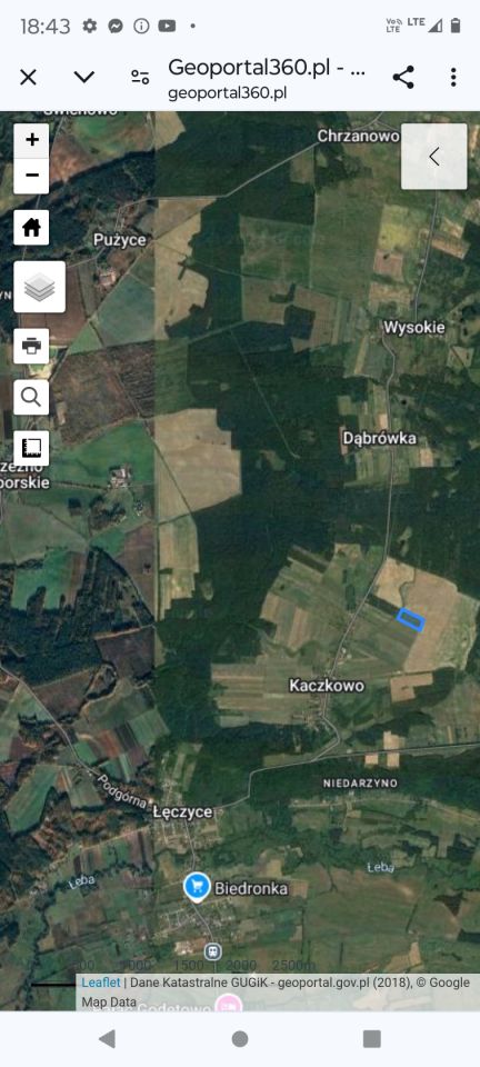 Działka rolna Kaczkowo. Zdjęcie 6