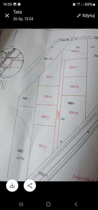 Działka rolno-budowlana Stale, ul. Jana Pawła II. Zdjęcie 3