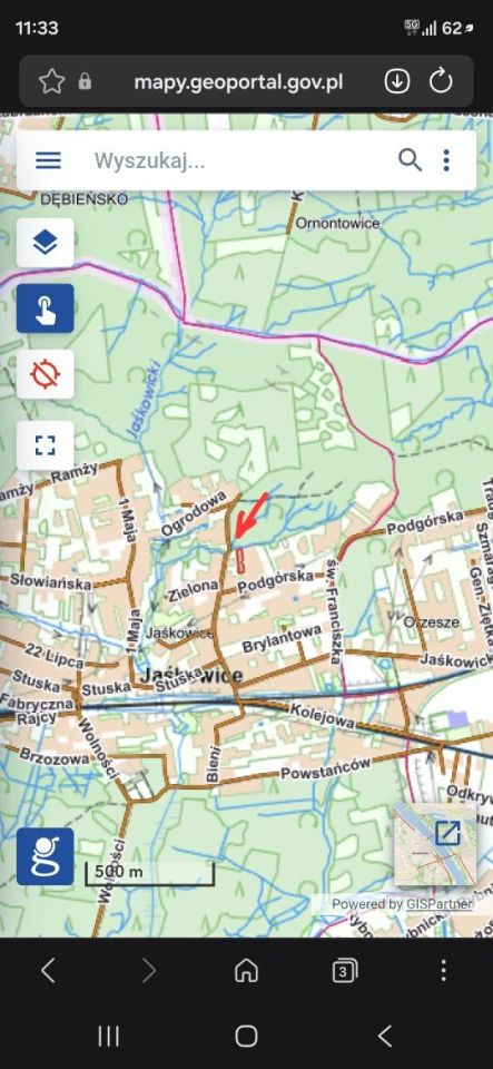 Działka budowlana Jaśkowice. Zdjęcie 4