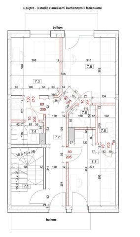 Mieszkanie 7-pokojowe Rzeszów, ul. Witolda. Zdjęcie 18