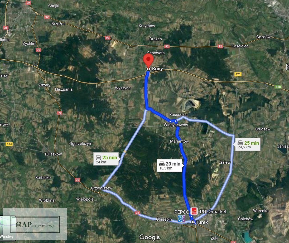 Działka rolna Kuny. Zdjęcie 6