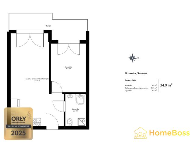 Mieszkanie 2-pokojowe Kraków Bronowice, ul. Stawowa. Zdjęcie 11