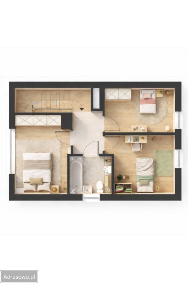 bliźniak, 4 pokoje Wielbark. Zdjęcie 2