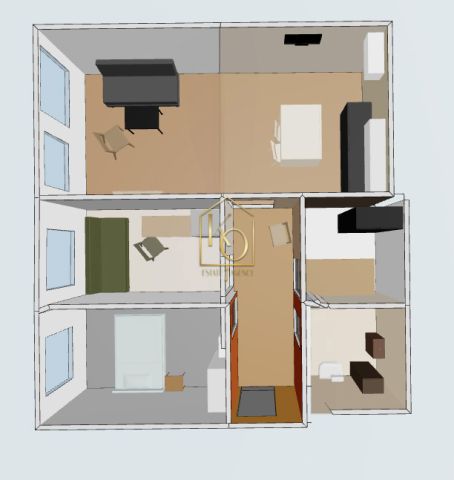 Mieszkanie 3-pokojowe Wrocław Stare Miasto, ul. Tadeusza Rejtana. Zdjęcie 20