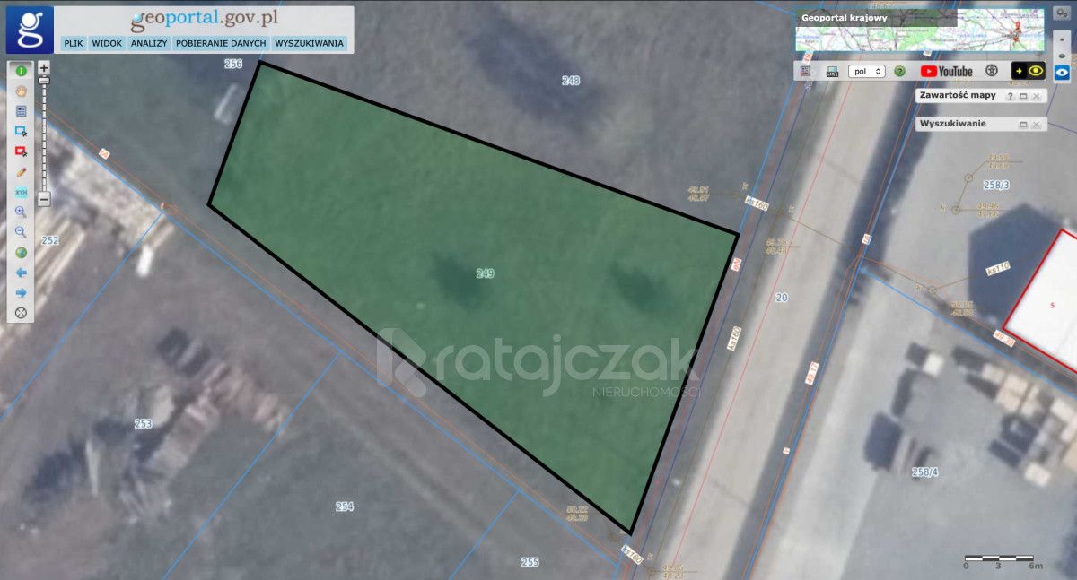 Działka inwestycyjna Bożepole Małe, ul. Polna. Zdjęcie 2