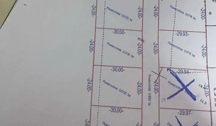 Działka budowlana Chrośnica