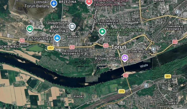 Mieszkanie 3-pokojowe Toruń Bydgoskie Przedmieście, ul. Zygmunta Krasińskiego