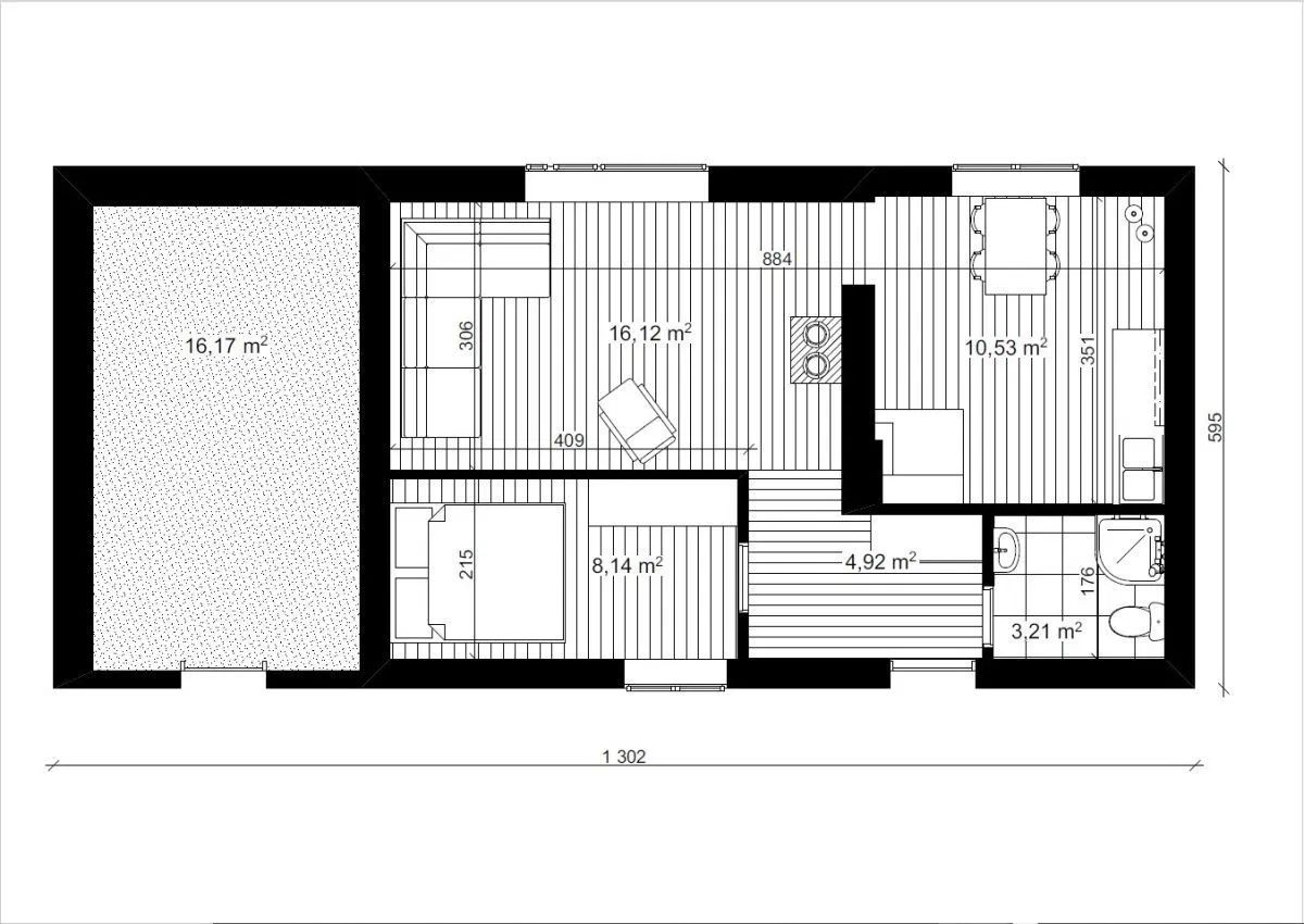 dom wolnostojący, 2 pokoje Wojsławice. Zdjęcie 9