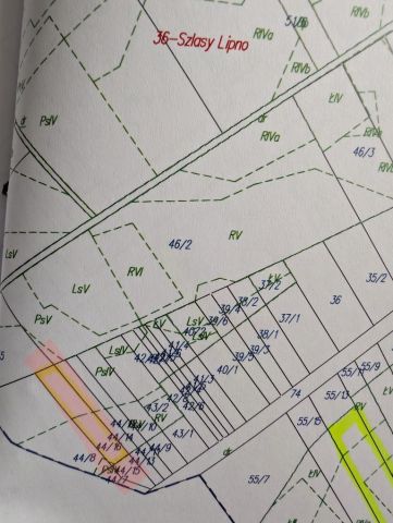 Działka rolna Szlasy-Lipno. Zdjęcie 1