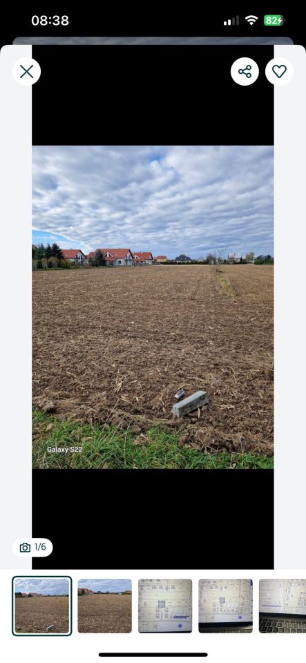 Działka budowlana Sędziszów Małopolski Rędziny, ul. Szmaragdowa. Zdjęcie 2