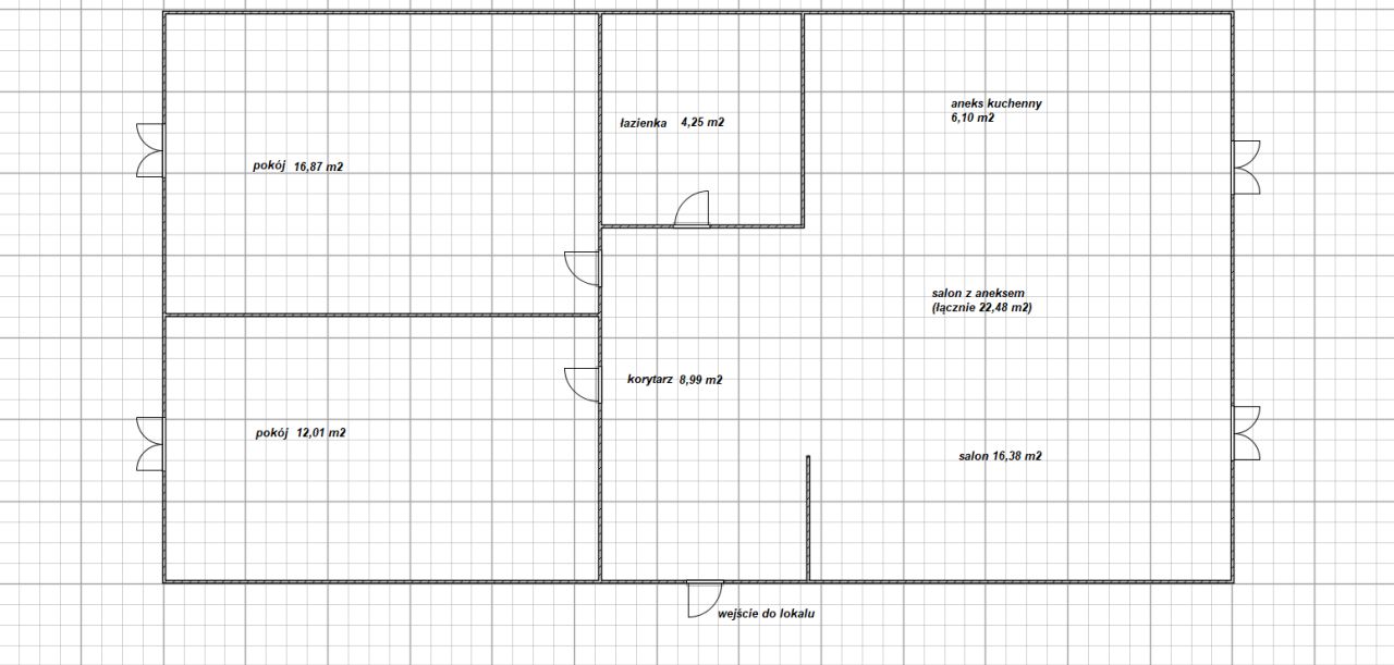 Mieszkanie 2-pokojowe Konin Czarków, ul. Energetyka. Zdjęcie 17