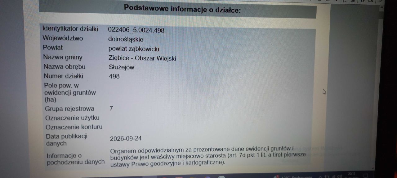 Działka rolna Rososznica. Zdjęcie 3