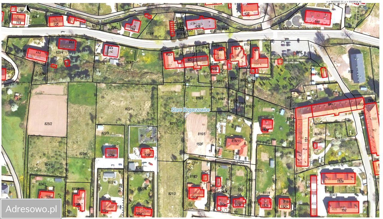Działka rolno-budowlana Stare Bogaczowice, ul. Główna. Zdjęcie 3